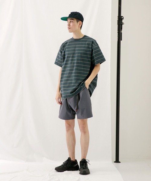 「EKAL」 半袖Tシャツ MEDIUM ネイビー メンズ_画像9