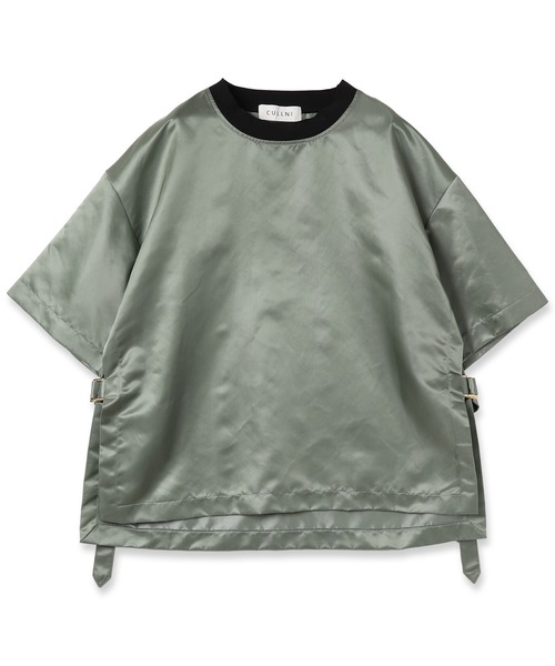 「CULLNI」 半袖Tシャツ 2 カーキ メンズ_画像5