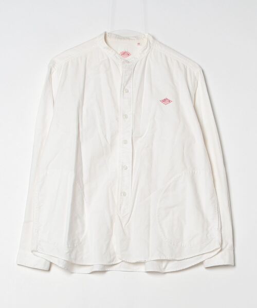 Danton（ダントン） 長袖シャツ 38 ホワイト レディース : ZOZOTOWN