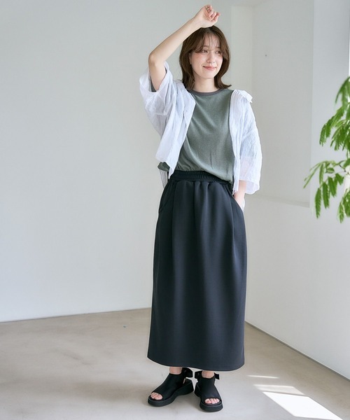 「studio CLIP」 フラットサンダル MEDIUM ブラウン レディース_画像7