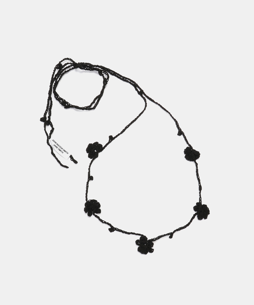 チョーカー 「一部店舗限定」JANE SMITH/ジェーンスミス CROCHET FLOWERS STRING 26SKN-465S レディースの画像