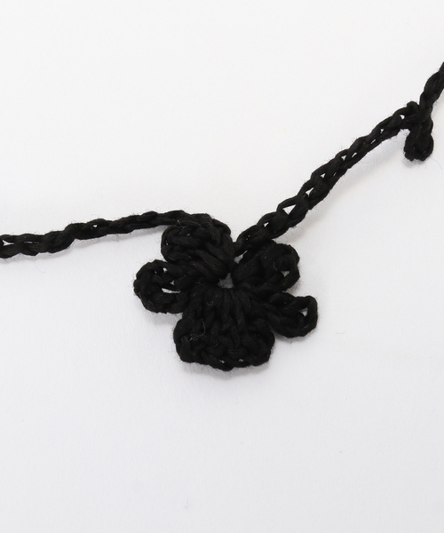 チョーカー 「一部店舗限定」JANE SMITH/ジェーンスミス CROCHET FLOWERS STRING 26SKN-465S レディースの画像