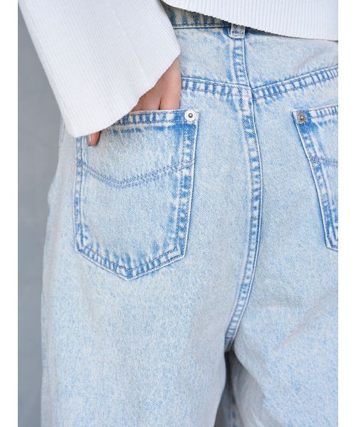 SNIDEL（スナイデル） デニムパンツ 0 ライトグレー レディース