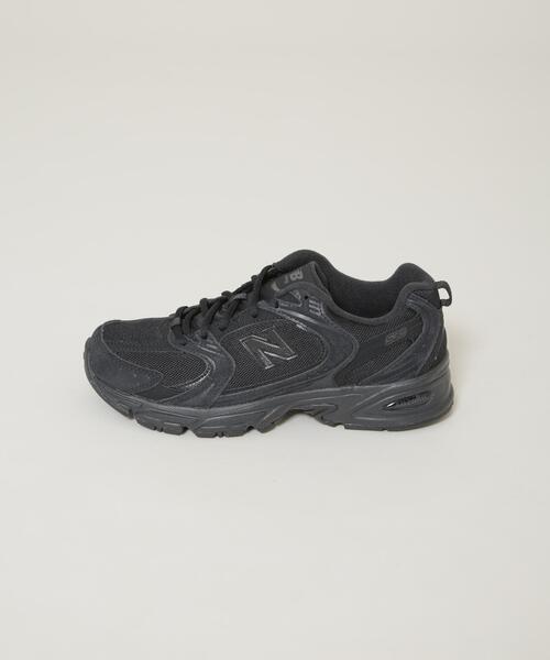 スニーカー new balance/530 BLACK レディース メンズの画像