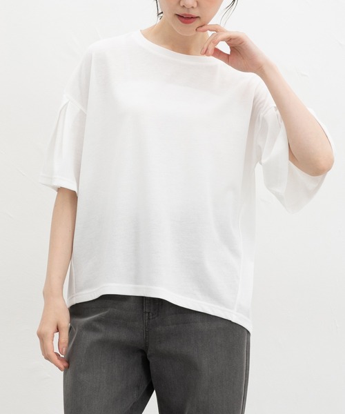 Honeys（ハニーズ） tシャツ 半袖 「ハニさら・接触冷感・吸水速乾