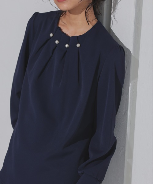 「Dorry Doll」 セットアップ 15号 ネイビー レディース_画像5