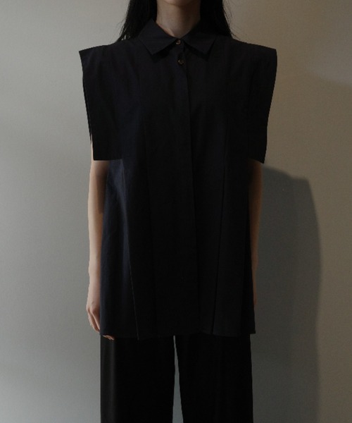 CLANE（クラネ） ブラウス シャツ CLANE SQUARE SLEEVE SHIRTS 