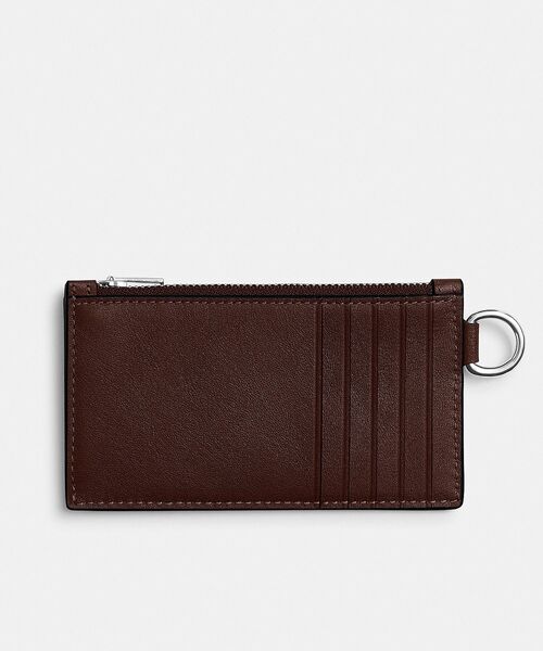 COACH レザー カードケース COACH（コーチ） カードケース ジップ カード ケース : ZOZOTOWN Yahoo