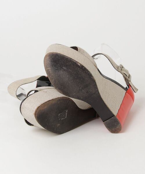 「PIERRE HARDY」 ヒールサンダル 38 ベージュ レディース_画像3