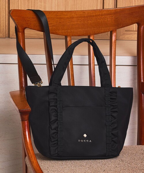 「TOCCA」 2WAYバッグ F ブラック レディース_画像4