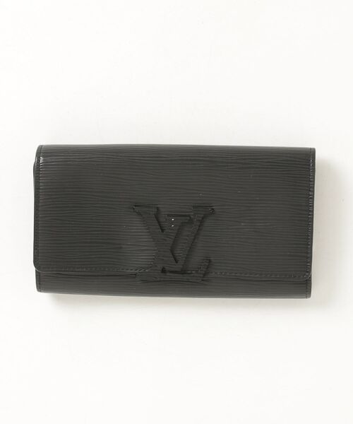 Louis Vuitton 三つ折り財布 ブラック LOUIS VUITTON（ルイ・ヴィトン） 財布 - ブラック レディース