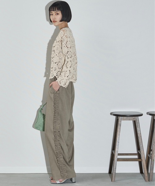 「THE YOn」 カーディガン FREE ナチュラル レディース_画像5