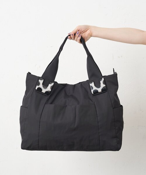 ear PAPILLONNER（イア パピヨネ） トートバッグ ショルダー付き/樹脂