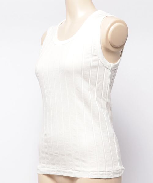 タンクトップ ノースリーブ 「YOUNG ＆ OLSEN The DRYGOODS STORE」/BROAD RIB TANKTOP レディース YOUNG&OLSEN The DRYGOODS STORE タンクトップ ノースリーブ