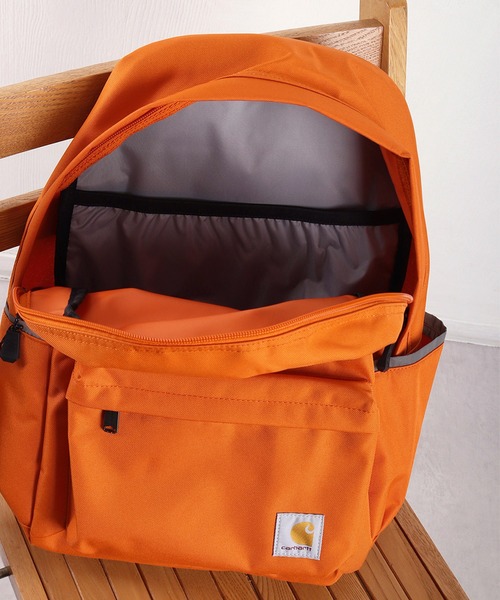Carhartt ブラウンリュック メッシュポケット付き Brandol / Carhartt カーハート リュックサック キックフリップ