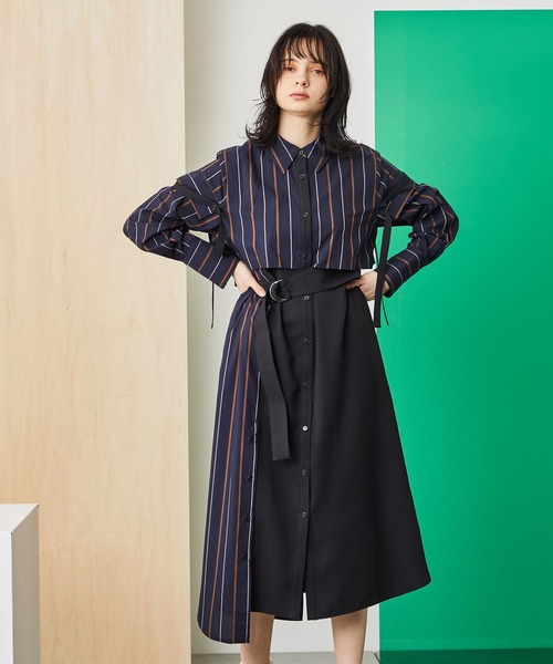 ワンピース レイヤードコンビシャツワンピース Zozotown Paypayモール店 通販 Paypayモール