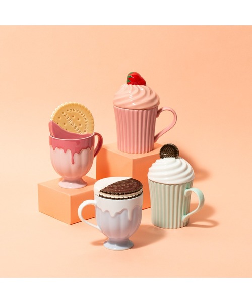 Francfranc（フランフラン） レディース 食器 スイーツマグ ビスケット 