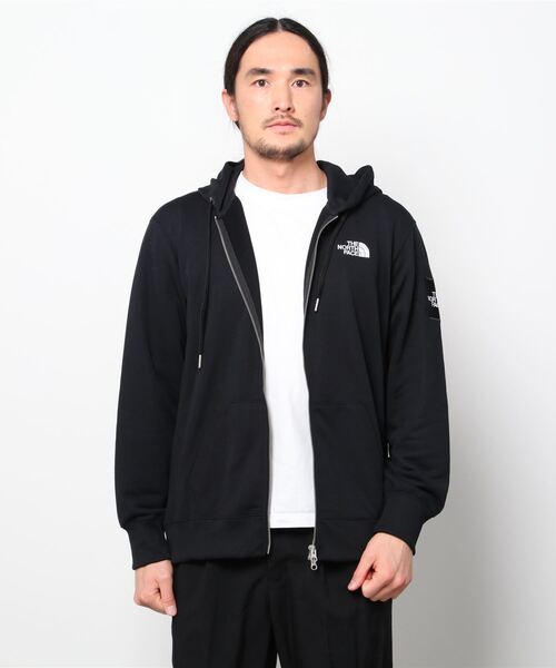 パーカー THE NORTH FACE SQUARE LOGO FULL ZIP / ザ ノース フェイス スクエア ロゴ フル ジップ