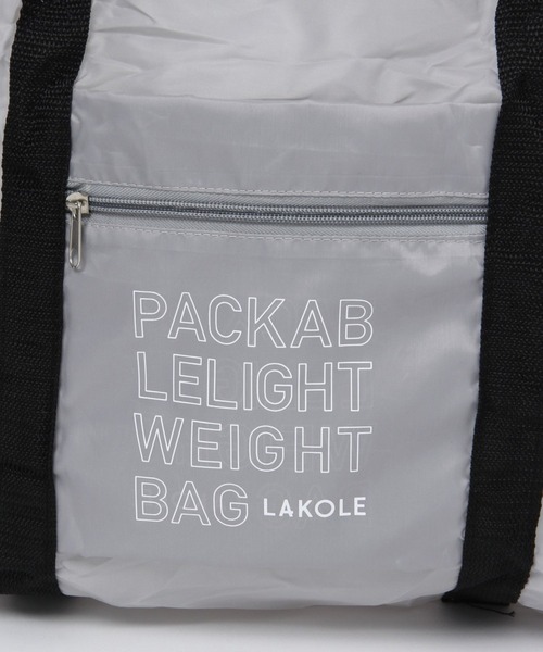 LAKOLE（ラコレ） エコバッグ パッカブルボストンバッグ / 275476