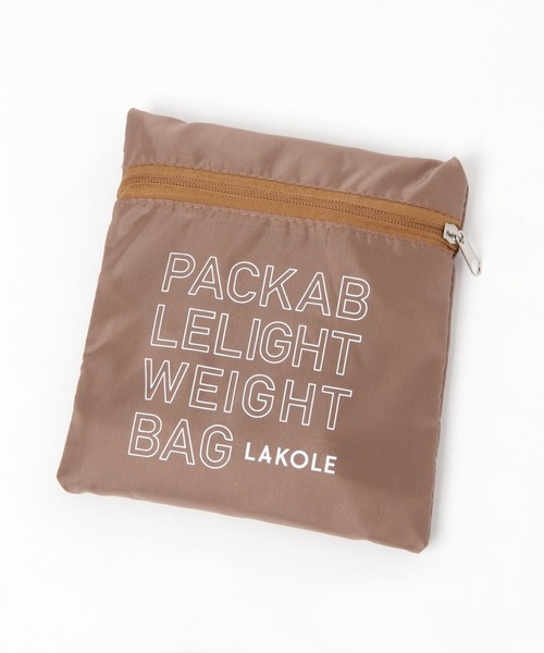 LAKOLE（ラコレ） エコバッグ パッカブルボストンバッグ / 275476