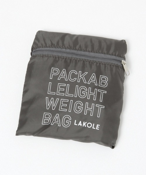 LAKOLE（ラコレ） エコバッグ パッカブルボストンバッグ / 275476