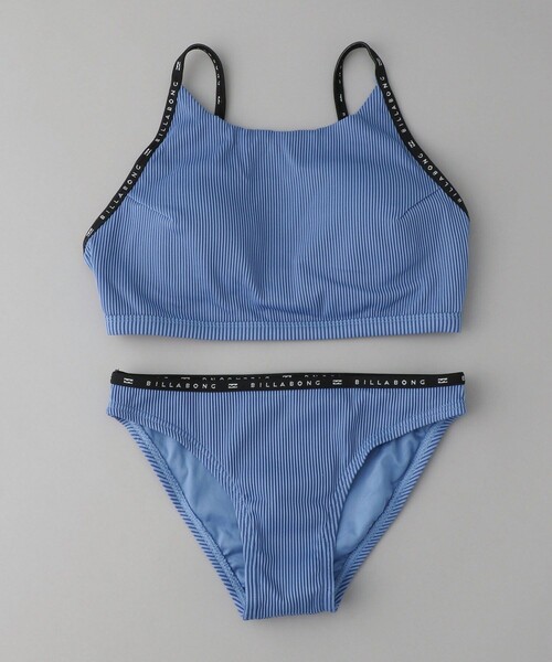 水着 【WEB限定】BILLABONG/ビラボン HIGH NECK LOGO TAPE BIKINI/ハイネックロゴテープビキニ(スイムウェア/水着