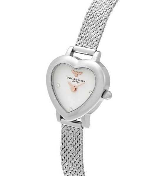 OLIVIA BURTON　オリビアバートン　ハート　腕時計　シルバー OLIVIA BURTON 腕時計 「OLIVIA BURTON/オリビアバートン