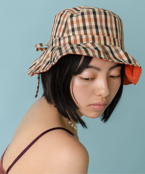 Casselini キャセリーニ リボン付き ストローハット Casselini キャセリーニ マルチウエイ リボン付き ストロー