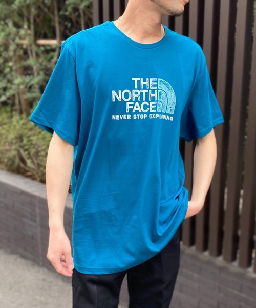 tシャツ 「THE NORTH FACE」ノースフェイス  M S/S RUST 2 TEE ロゴTシャツ NF0A4M68 レディース メンズ