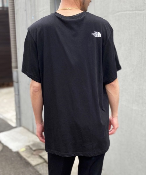 THE NORTH FACE tシャツ 「THE FACE」ノースフェイス M S/S RUST