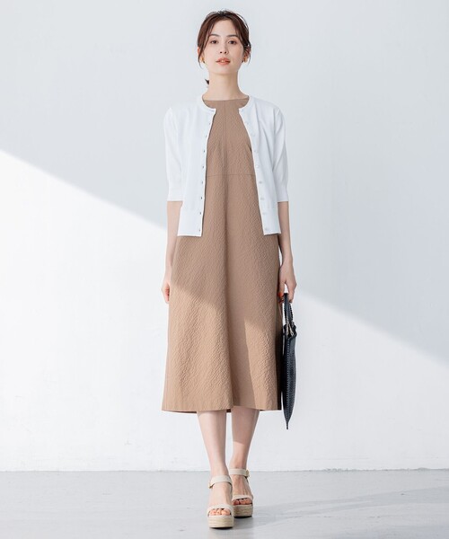 組曲 ニット セーター 「5色展開・洗える」MINA半袖 カラー