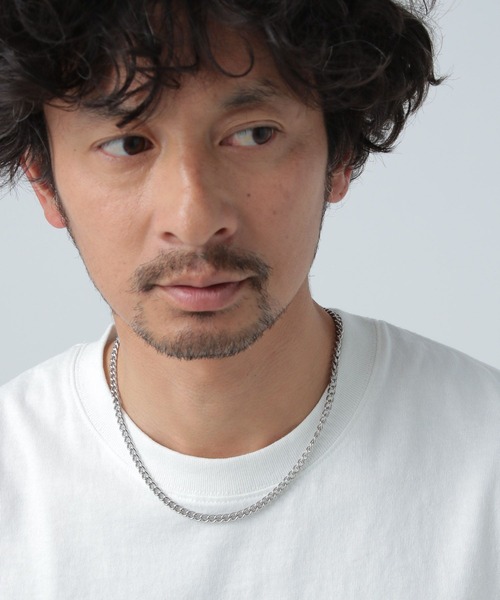 BAYFLOW ネックレス ステンレスチェーンネックレスB メンズ
