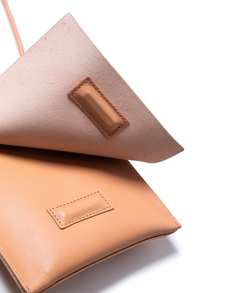 Beau're(ビュレ)ムートン×レザー ポーチ 財布 ショルダーバッグ Beau're（ヴュレ） ショルダーバッグ バッグ BEAURE ヌメ革 フラップ