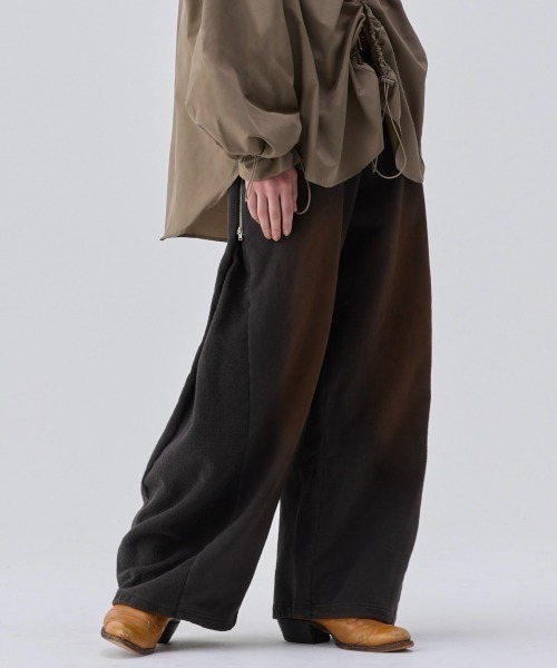 ソエルテ　スウェットパンツ　サイズ1 3WAY LOOSE INSIDE OUT SWEAT PANTS /3wayルーズインサイド