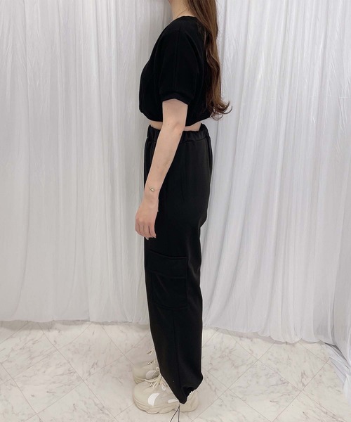 tシャツ 「WEB限定」ロゴブローチ風TEE レディース FACE S/S TEE（Tシャツ/カットソー）｜X-girl（エックスガール