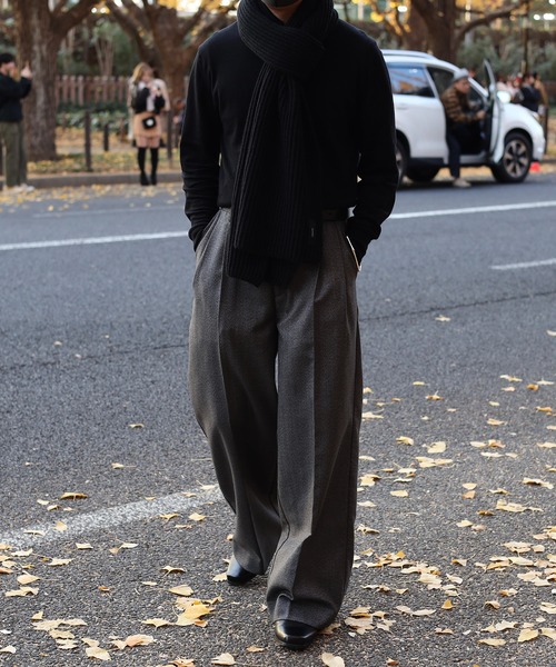 【hands and legs】ニットビックストール hands and legs】ニットビックストール