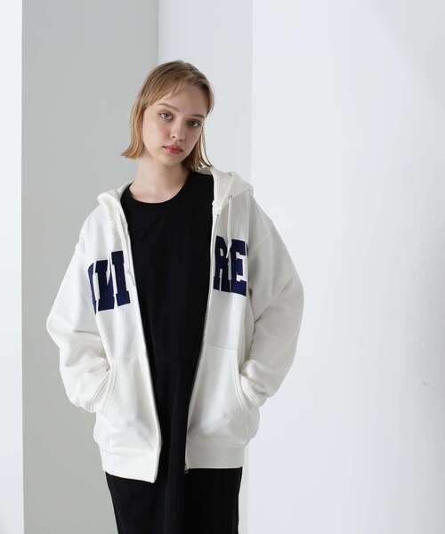AVIREX パーカー 「DAILY/デイリー」ZIP UP SWEAT PARKA LOGO / ジップ