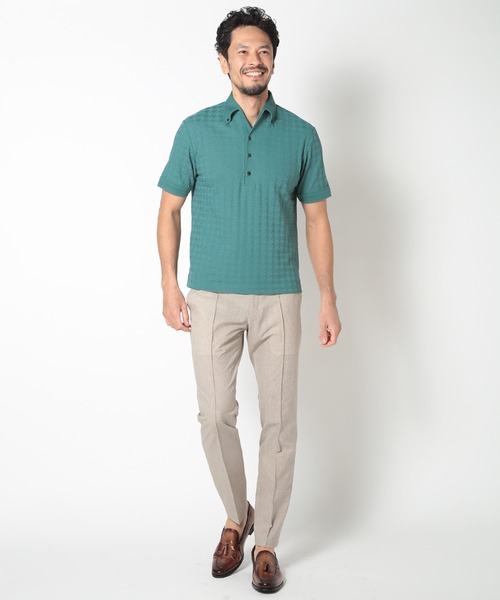 MEN'S BIGI（メンズビギ） スラックス 「ACTIVE TAILOR」COOL DOTS