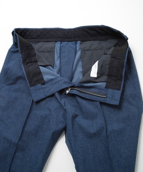 MEN'S BIGI（メンズビギ） スラックス 「ACTIVE TAILOR」COOL DOTS