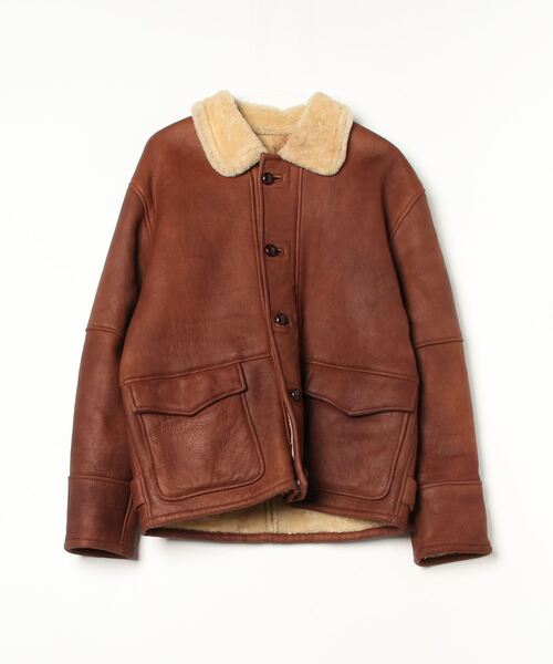 ROBERTO MASSINI」 レザージャケット M ブラウン メンズ ROBERTO