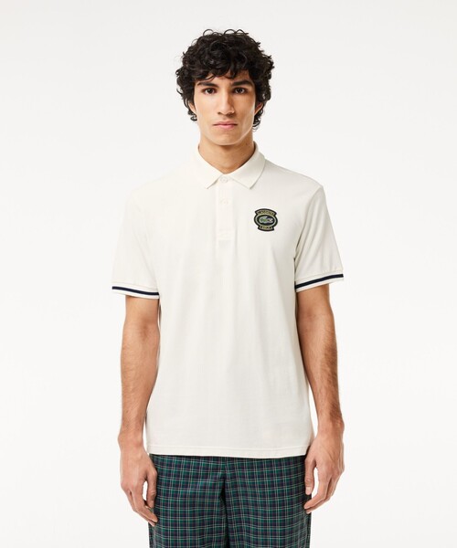 美品 ESTNATION別注 LACOSTE ドライタッチポロ LACOSTE（ラコステ）の「LACOSTE / ドライタッチポロ《ESTNATION