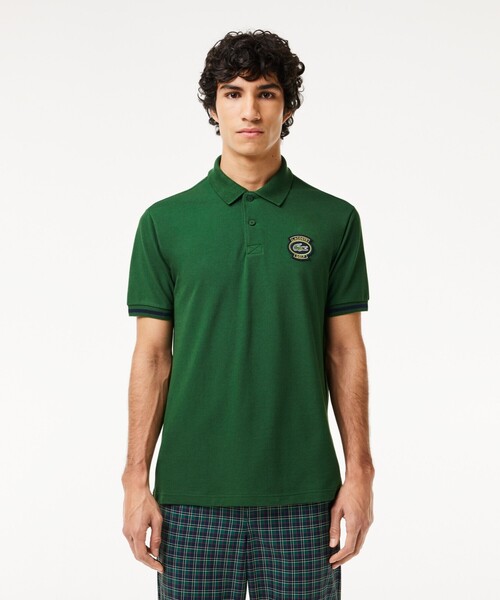 LACOSTE（ラコステ） ゴルフ オーバルロゴワッペンコットンタッチ