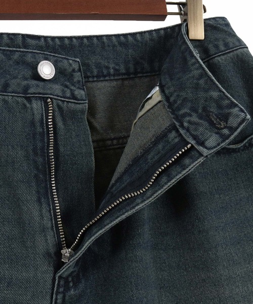 B'z デニム CAMBIO ジーンズ mp12687-Paisley Jacquard Denim Pants ペイズリー