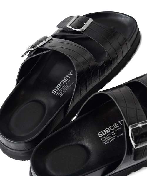 Subciety サンダル CROCODILESANDALS メンズ : ZOZOTOWN Yahoo