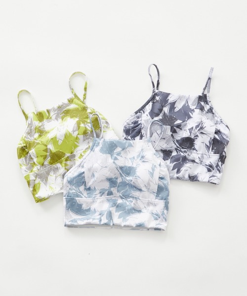 Julier ribbon flowerプリント ショートトップス レディース Julier ribbon flowerプリント ショートトップス レディース