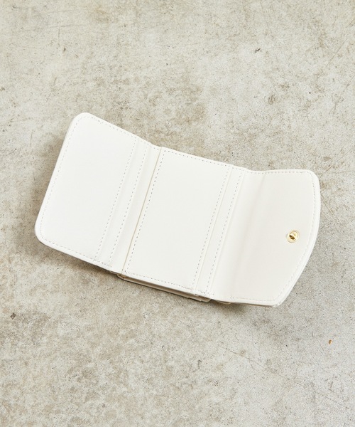 Sunny Side 財布 SUNNY SIDE:レトロパンケーキ 3つ折りがま口