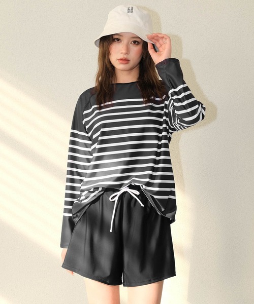ラッシュガード ヤマト便【SEEA】UVカット 体系カバー レトロ ラッシュガード ヤマト便【SEEA】UVカット 体系カバー レトロ