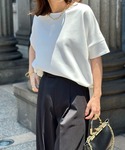 tシャツ 半袖 「ネックが選べる・体型カバー・...の詳細画像1
