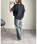 tシャツ ネックが選べる!ライトダンボールダブ...の詳細画像4