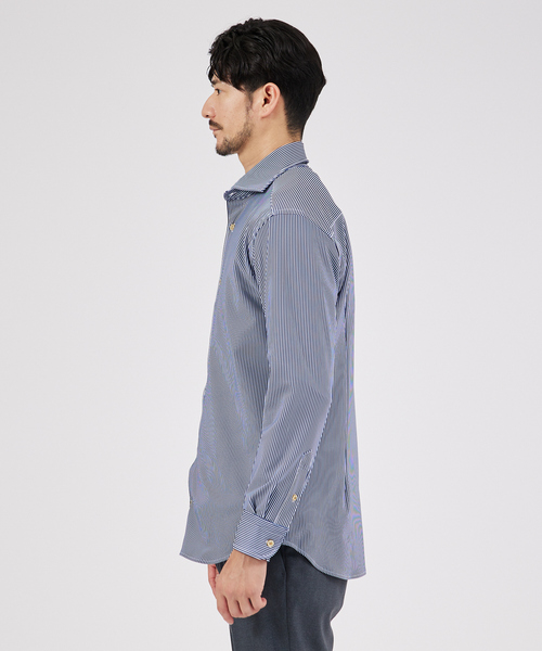 ABAHOUSE（アバハウス） シャツ 「FLEX SHIRTS」Dry Moment ナロウ